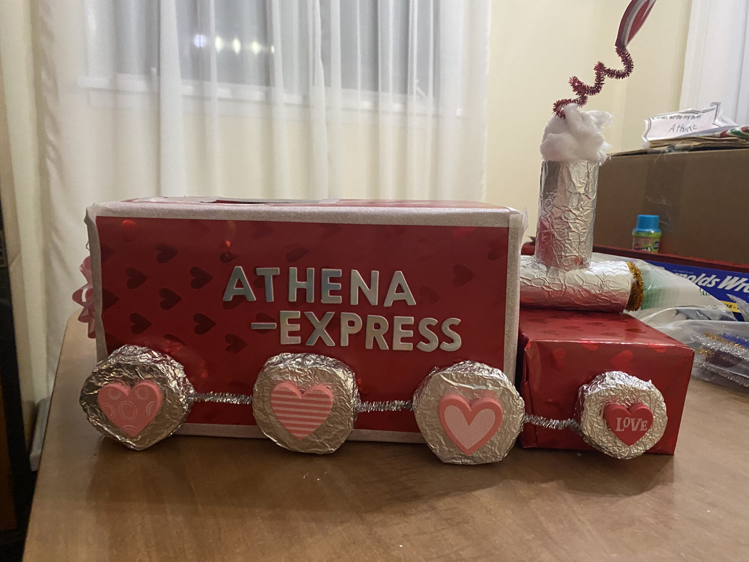 Valentine’s Day Train Box